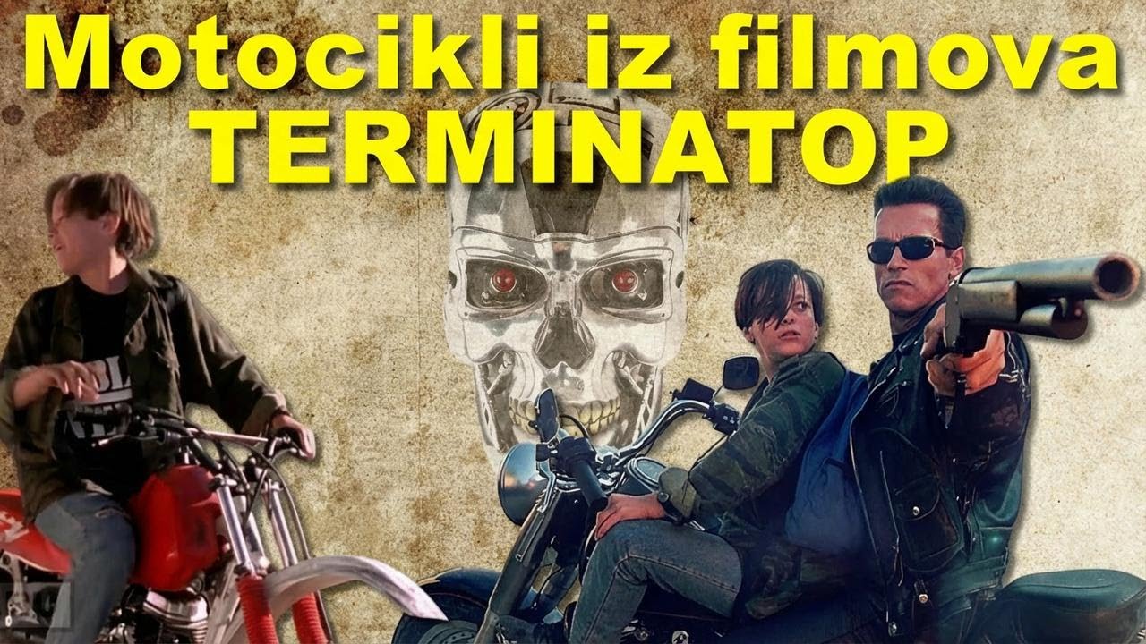Motocikli iz filmova TERMINATOR koji su postali legende