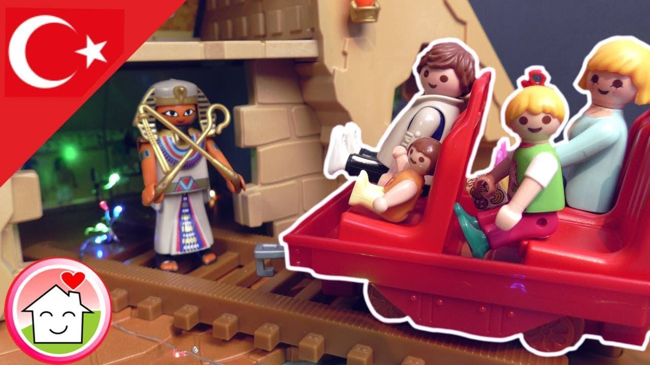Playmobil T&uuml;rk&ccedil;e Firavunun Hazinesi - Hauser Ailesi - &Ccedil;ocuk filmi