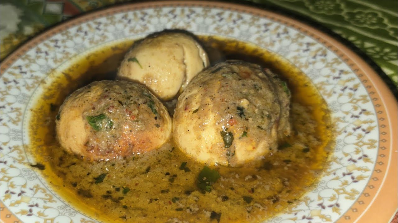 Afghani anda recipe | Nidaskitchen07|