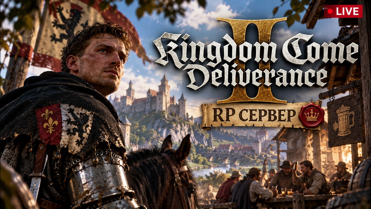 НАЧИНАЮ НОВУЮ ЖИЗНЬ В СРЕДНЕВЕКОВЬЕ! ⚔️ ЧТО ИЗ ЭТОГО ВЫЙДЕТ? | Kingdom Come Deliverance 2 RP