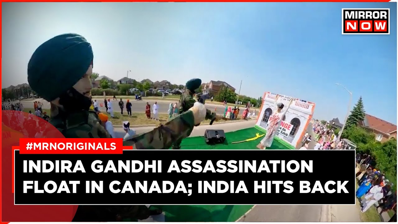 Indira Gandhi Assassination Tableau Goes Viral | India Slams Canada |Congress Demand Global Response