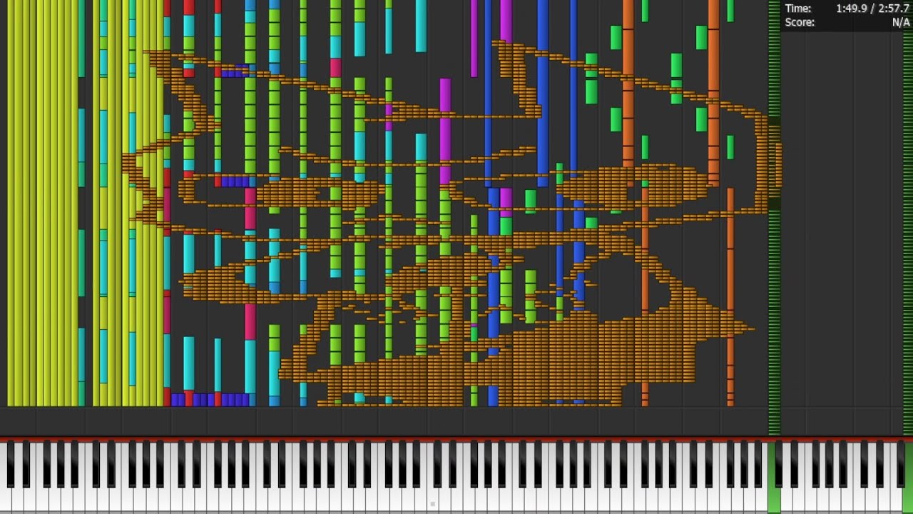 [Black MIDI] Tet0ris Part 1 5.3 million notes