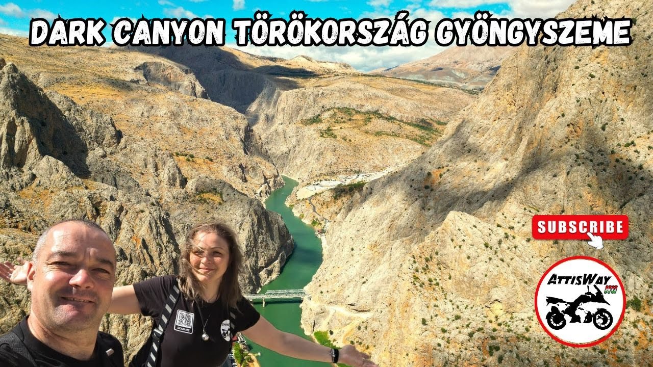 Motorral a Dark Canyonban – Törökország rejtett kincse 🇹🇷🏍️