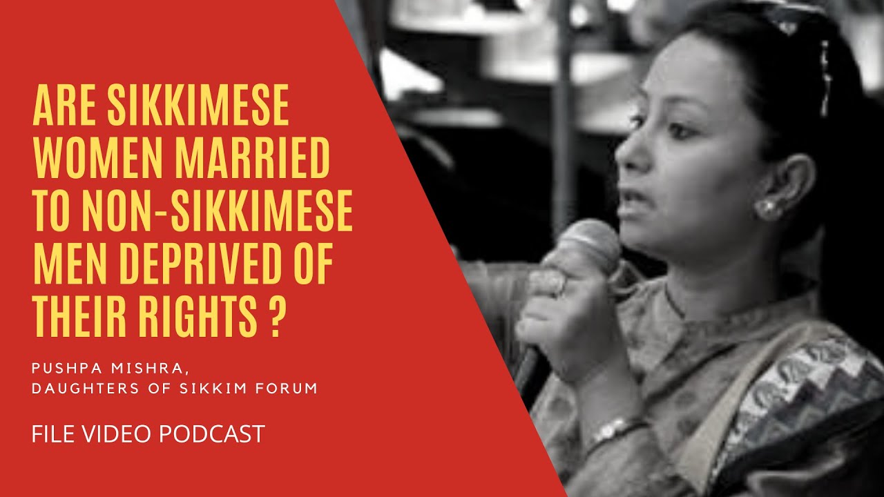 Are Sikkimese women married to non-Sikkimese men deprived of their rights?