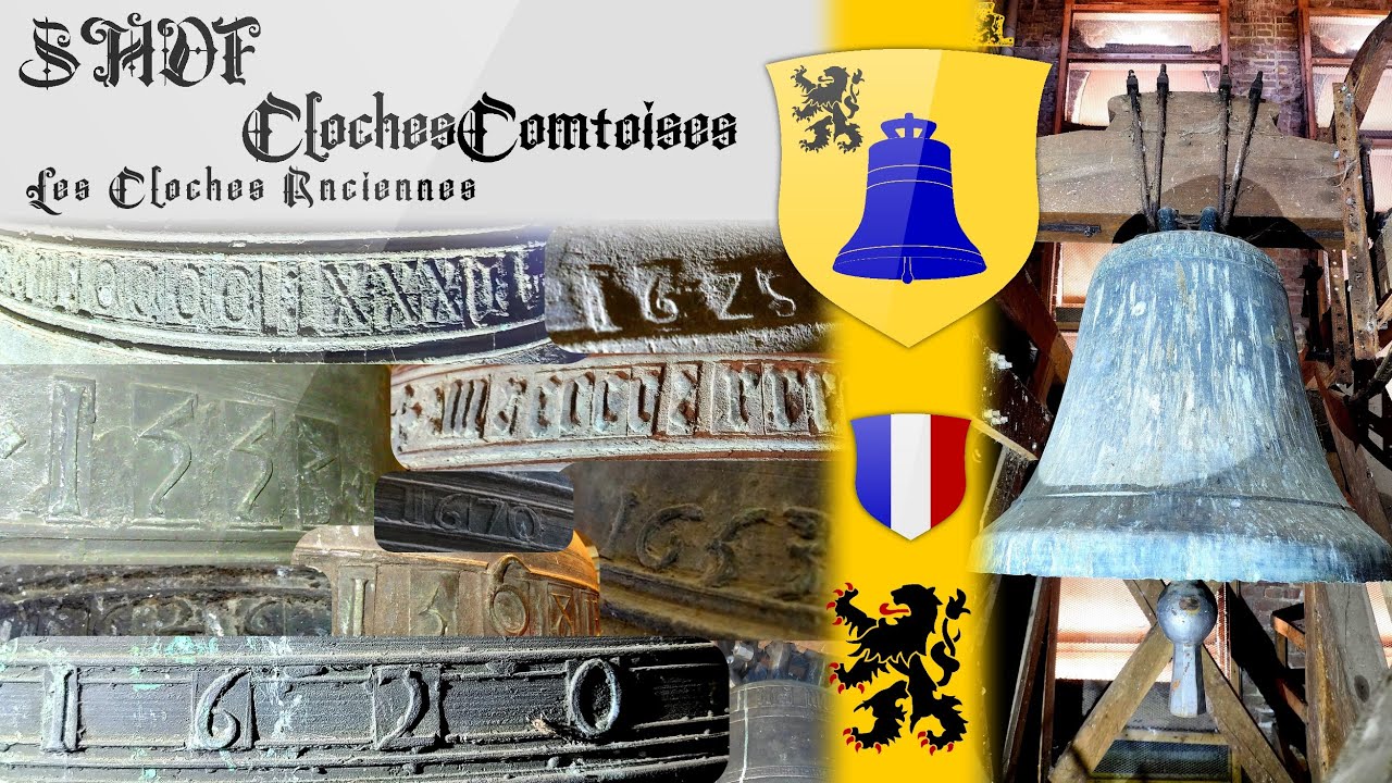 SHDF-Clochescomtoises: Les 25 plus vieilles cloches de volée de la chaine (France)