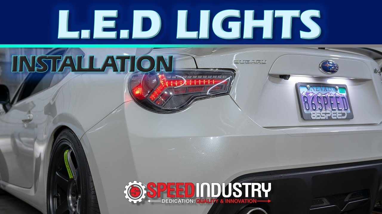 LED Trunk &  License plate lights | Installation | 86, BRZ, FRS