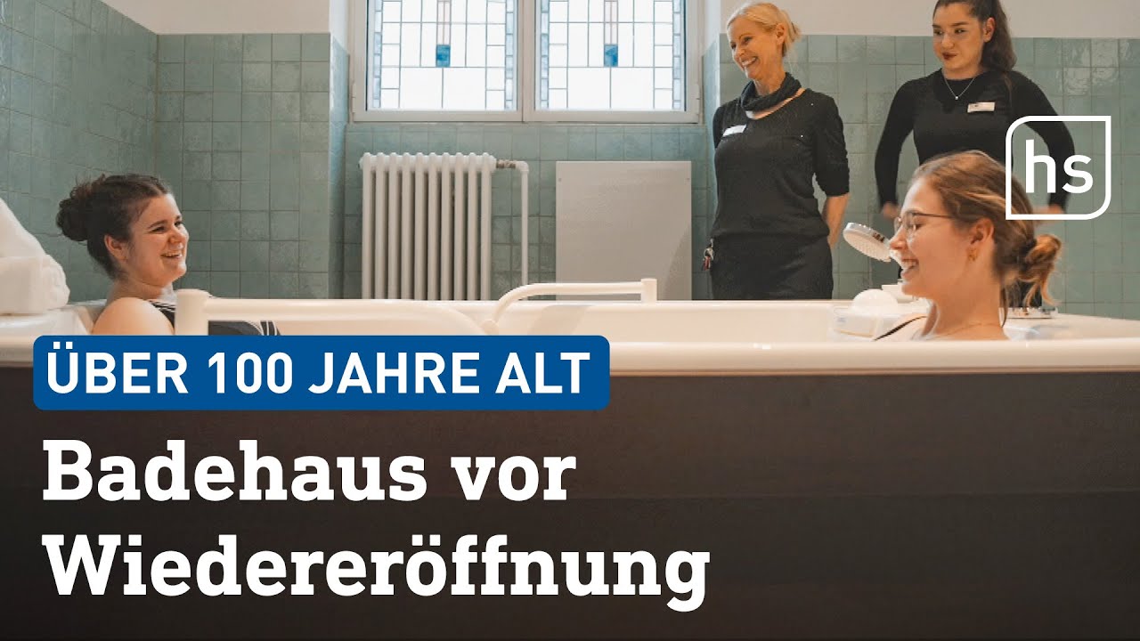 So l&auml;uft der Wellness-Probebetrieb der Bad Nauheimer Sprudelhof Therme | hessenschau