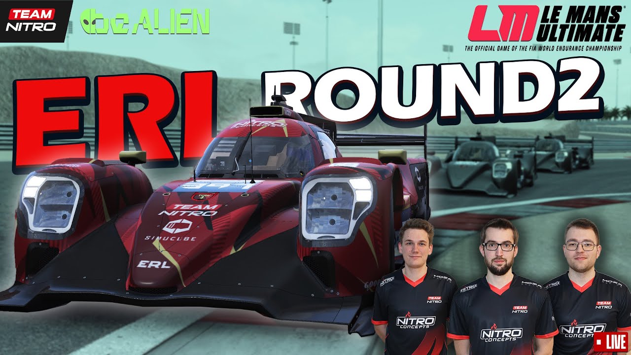 Komplettes LMP2 Chaos? | ERL Round 2 | Le Mans Ultimate | Niklas Houben LIVE