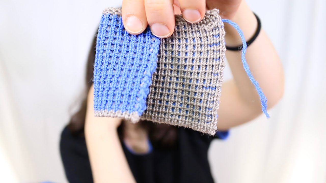 Reversible Knit Swatches - Fashion Design - Emily Keller - The Fashion Run-Up
