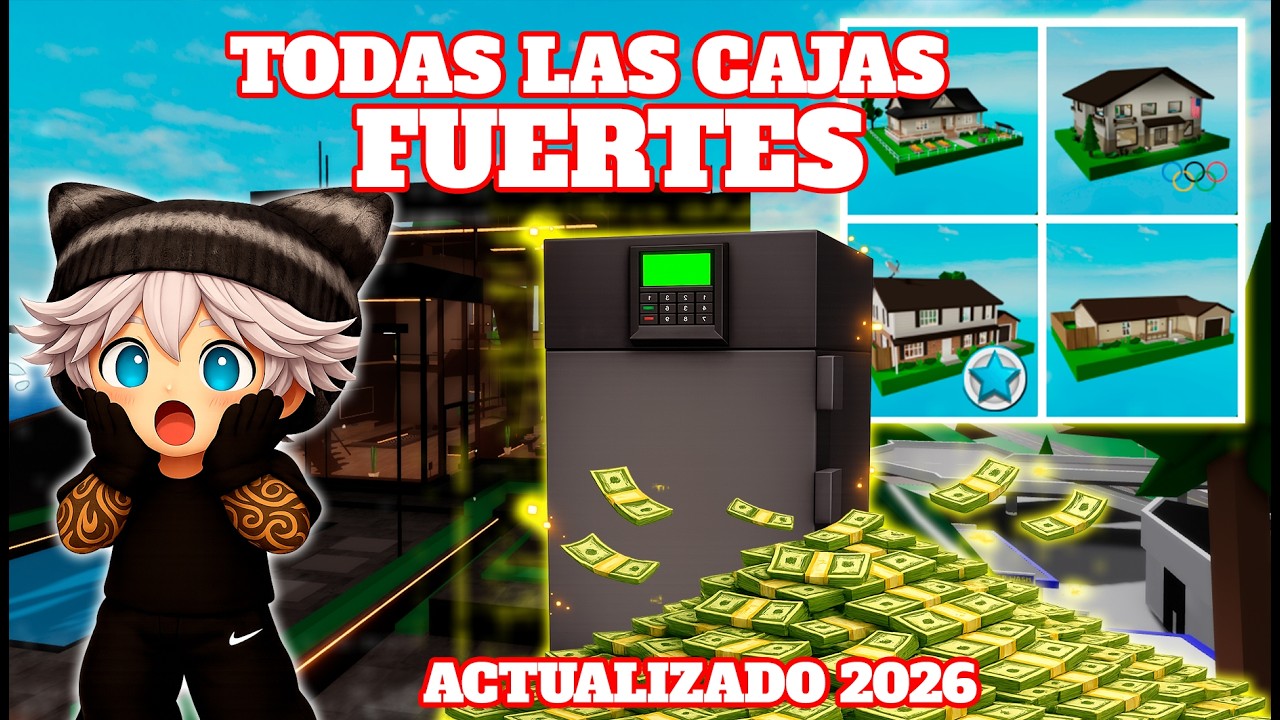 UBICACI&Oacute;N DE TODAS LAS CAJAS FUERTES DE BROOKHAVEN 😱 2026