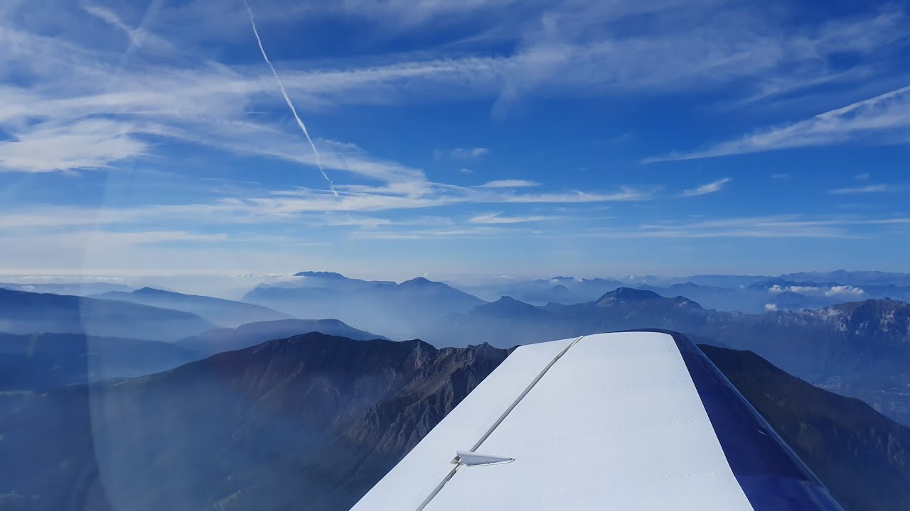 Crossing the Alps to Venice, Part 2 of 2 (with ATC) marginal VMC departure