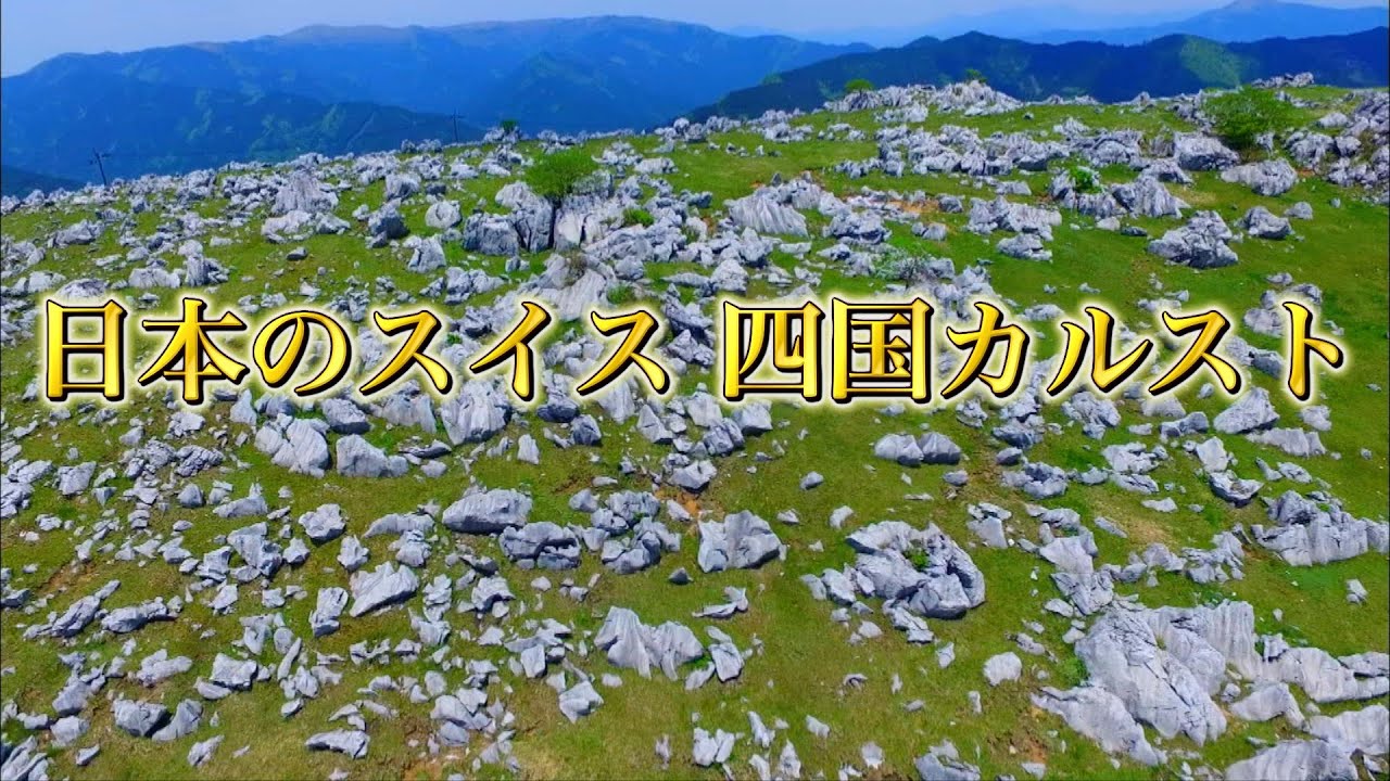 【四国カルスト】日本のスイス！絶対くべき愛媛の絶景