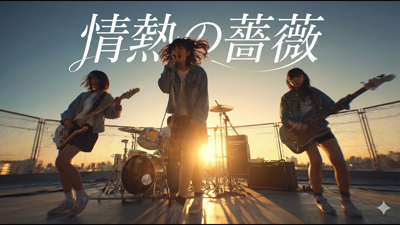 もしもザ・ブルーハーツ『情熱の薔薇』があいみょん風ガールズロックになったら J pop rock style cover