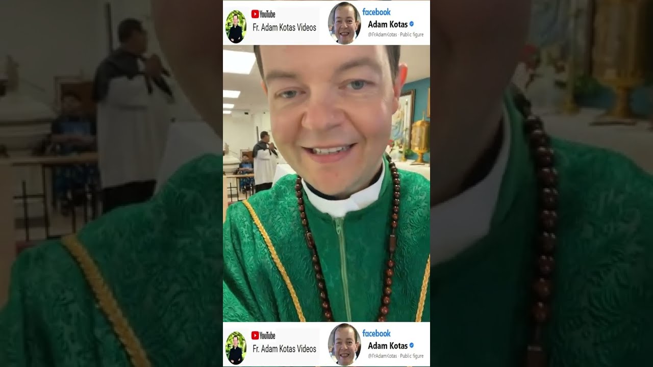 Father Adam Kotas🔔God is in that Inner Voice🙌✝️🙌God beats in our Hearts💖and Nothing Compares to God🙏