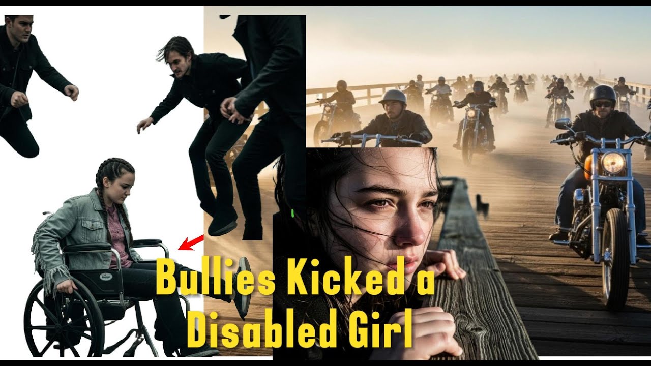“Move, Cripple!”Bullies Kicked a Disabled Girl at Santa Monica Pier, Then a Sea of Bikers Surrounded