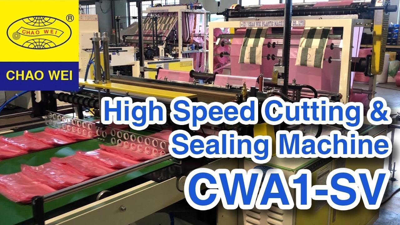 Máquina para Hacer Bolsas de Plástico | CHAO WEI: CWA1-800-SV / CWA1-1000-SV