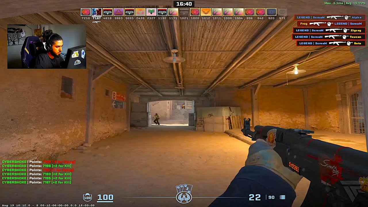 ScreaM PLAYS DEATHMATCH IN CS2 #3
