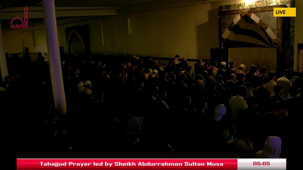 Tahajjud of Night 25 of Ramadan 2026-1447 | Qari Hasnie | Sh. Abdurrahman Musa | MAPS Redmond