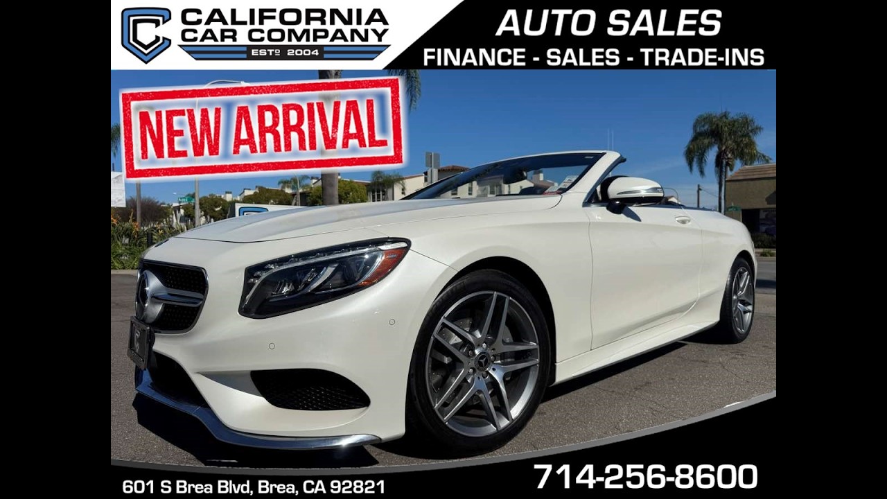 2017 Mercedes-Benz S 550 Cabriolet