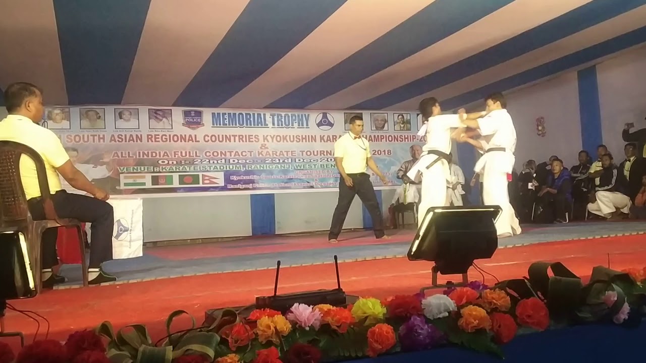 Afghanistan vs Nepal karate fight
