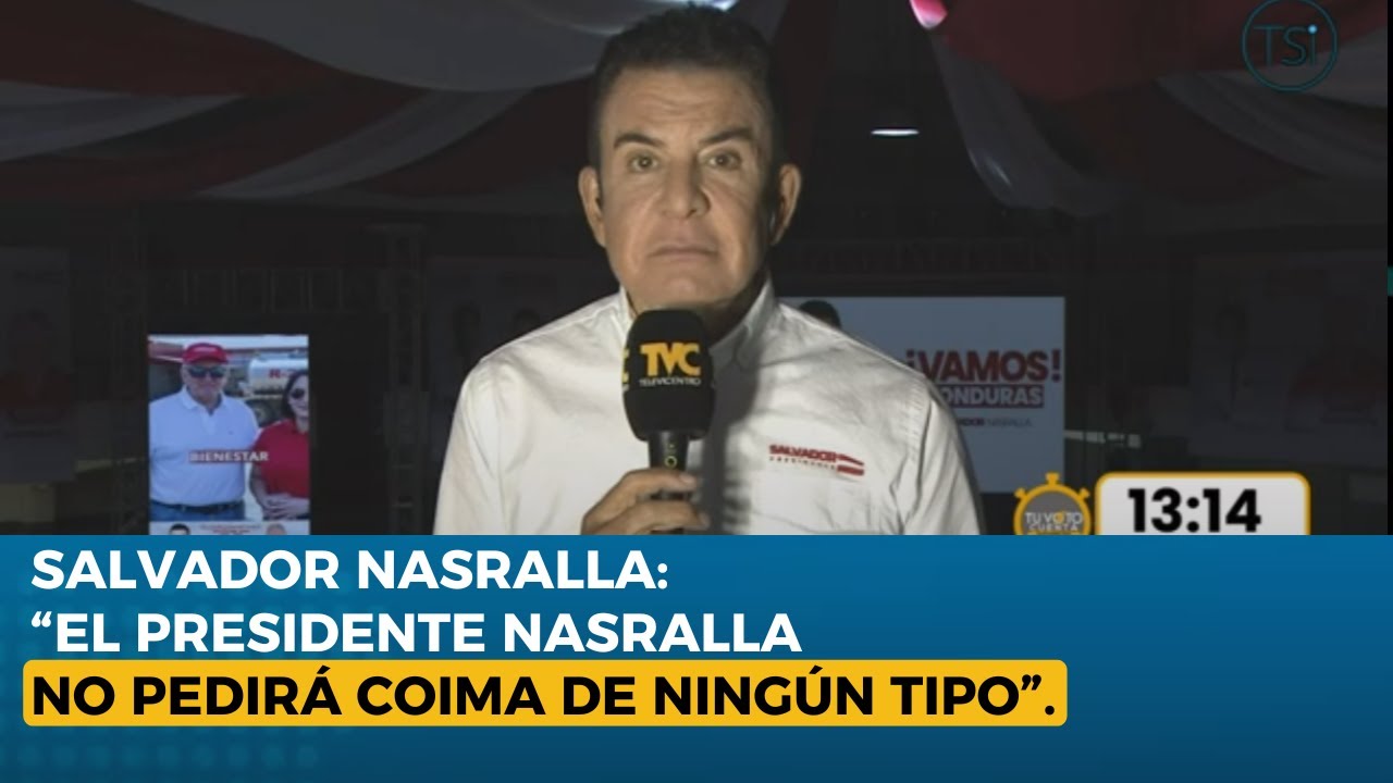 Salvador Nasralla plantea sus propuestas para ganar la candidatura presidencial