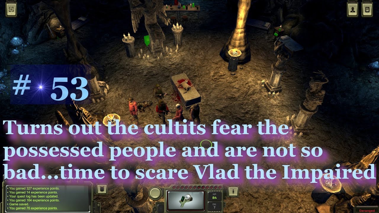 Atom Rpg 1.08 Chasing the cultits from the catacombs while being possessed best dialogue in update