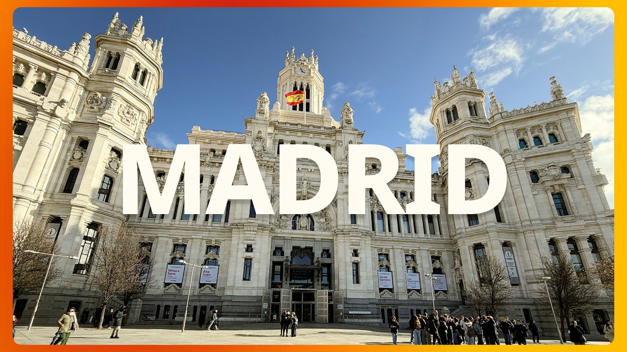 Madrid, España 2026: Lluvia, Sol y Calles Ocultas 🇪🇸 | Walking Tour (4K ASMR)