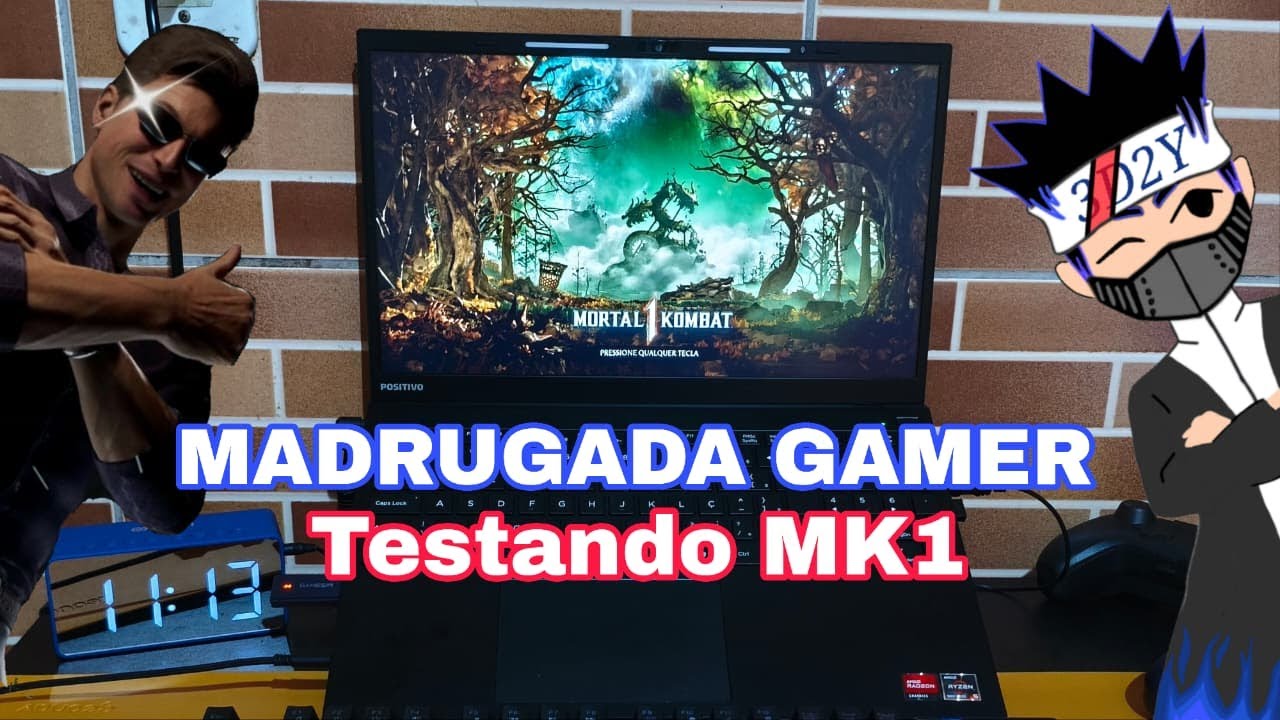 POSITIVO R15 Será que rodou o MK1?