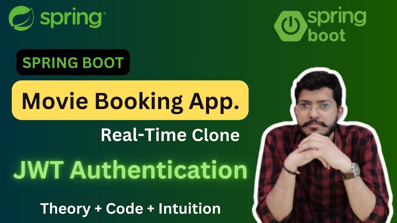 Movie Booking Application Clone Full Project | Lec.34 |Spring Framework Bootcamp