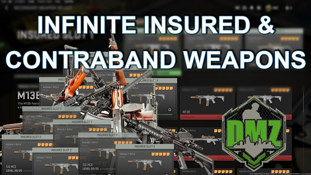 Infinite Insured & Contraband Glitch | Call of Duty Warzone DMZ