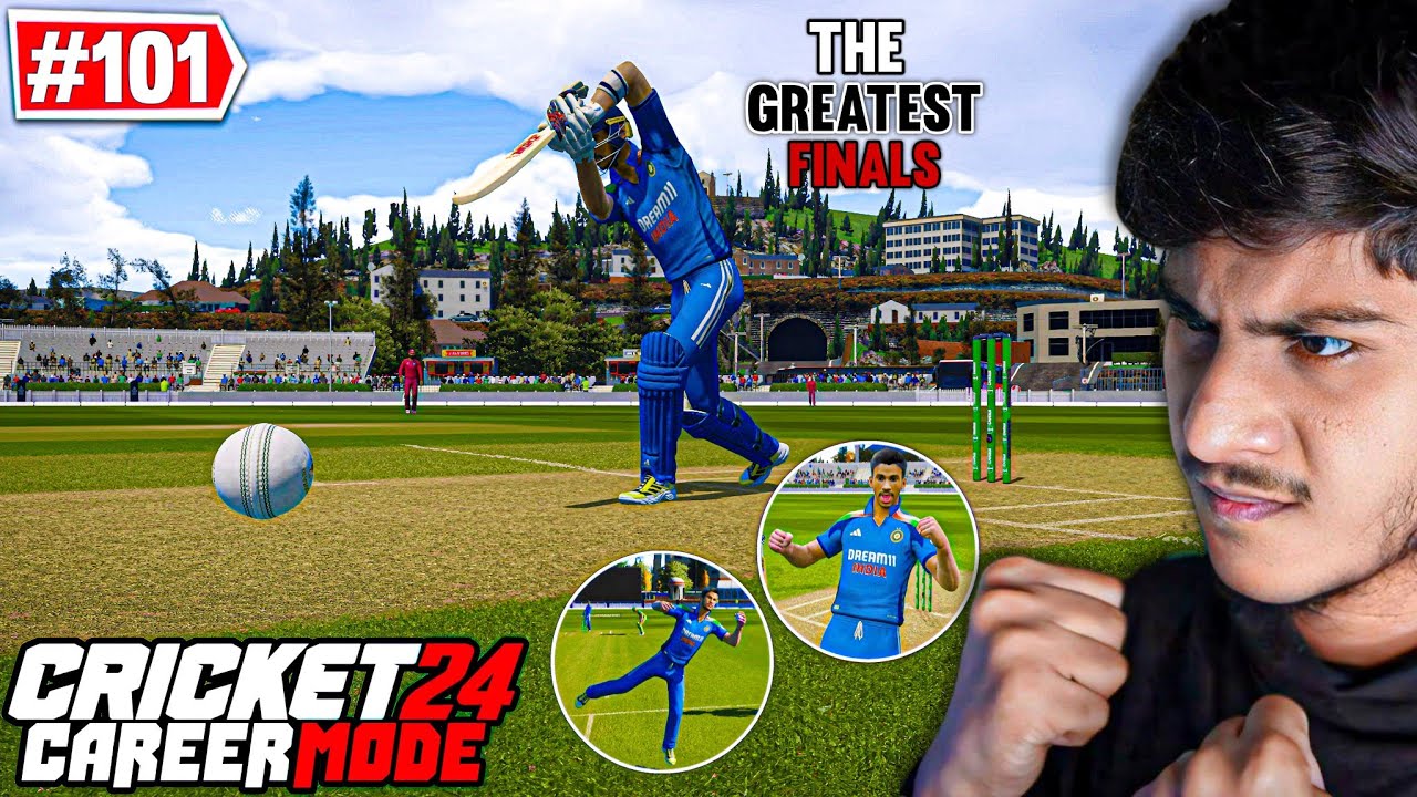 THE WORLD CUP FINALE | CRICKET 24 CAREER MODE GAMEPLAY #101
