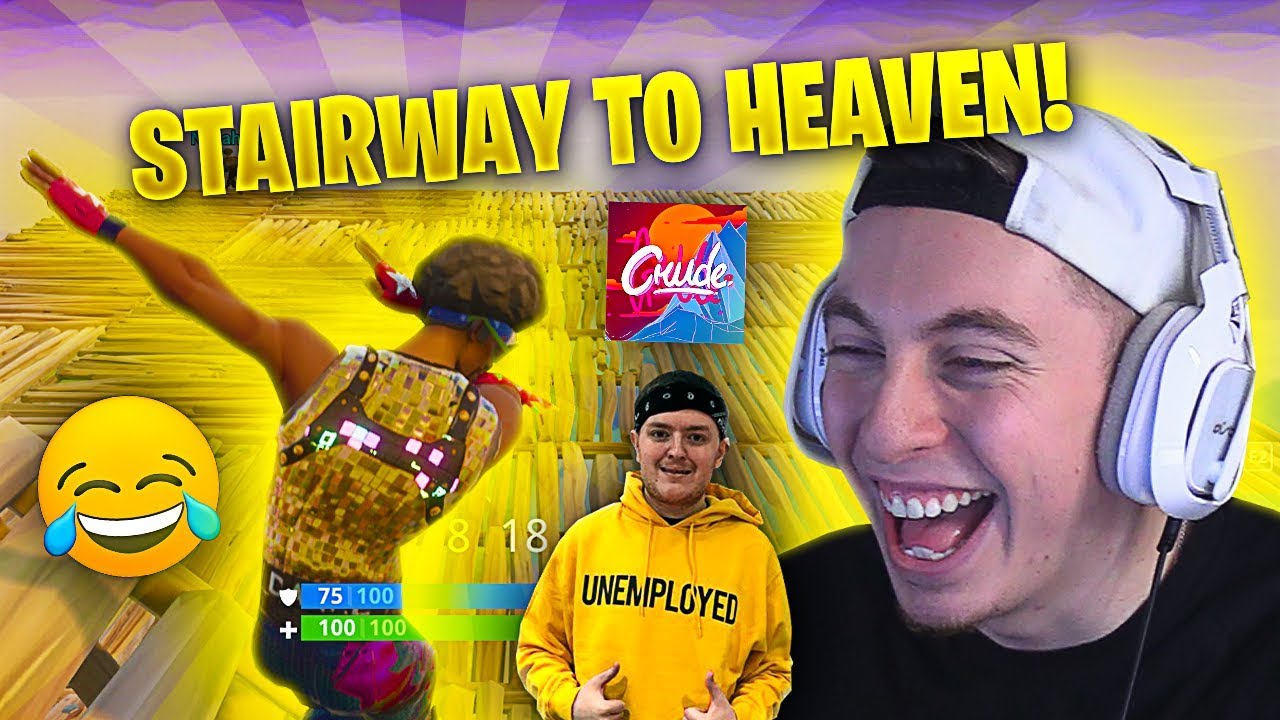 WE WENT TO THE VERY TOP!!! (Fortnite Battle Royale Funny Moments)
