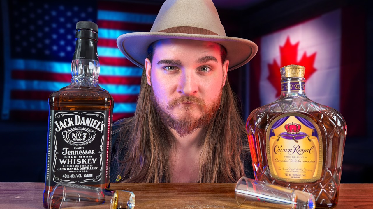 American vs. Canadian Booze Taste Test