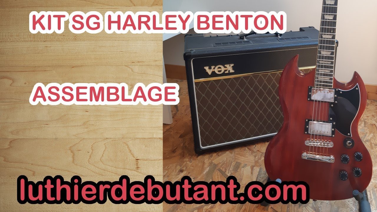 kit SG Harley Benton - assemblage