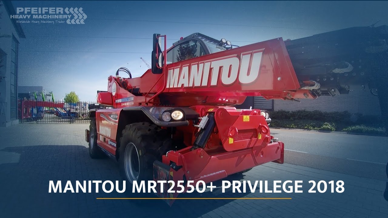 Manitou MRT2550+ Privilege 2018
