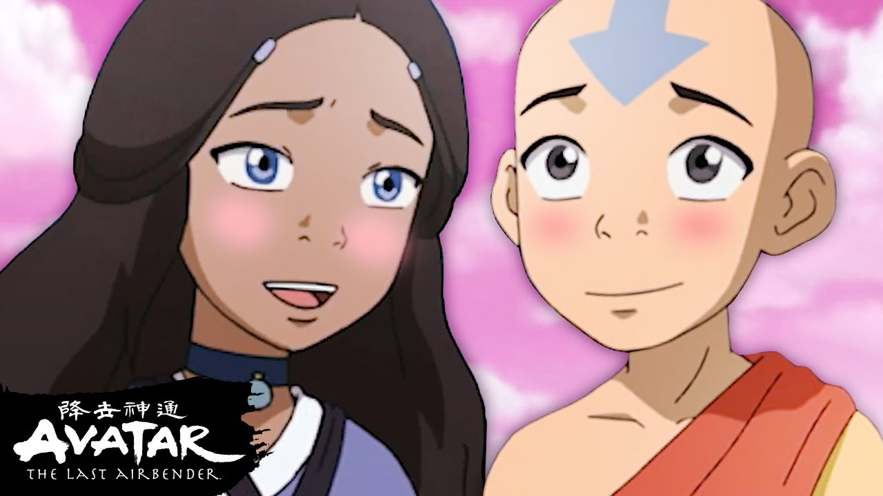 Aang and Katara's Cutest Moments Ever 💖 | Avatar: The Last Airbender