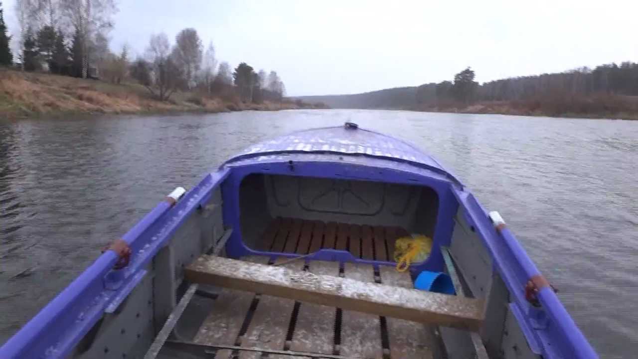 Вихрь 25 (1971 год выпуска) на морозе -3 градуса