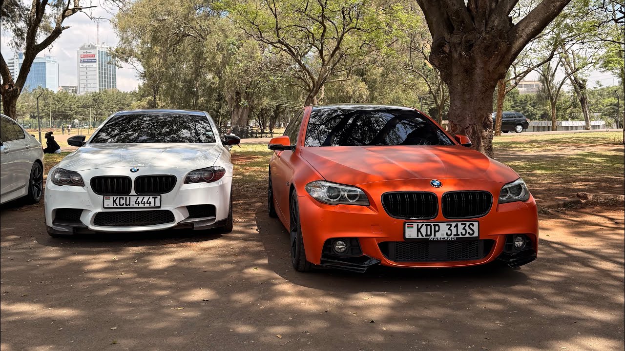 Я посетил встречу владельцев автомобилей BMW.