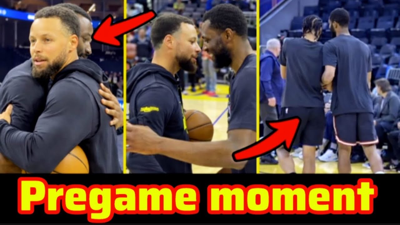 Steph Curry & Warriors Show Love to Andrew Wiggins Before Heat Game | Pregame Moment