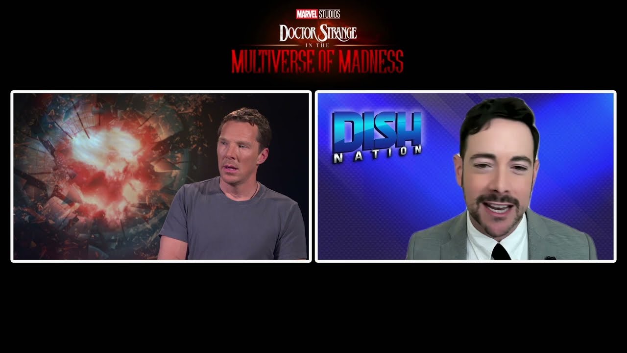 BENEDICT CUMBERBATCH and RACHEL MCADAMS talk multiverses, hand gestures, boyfriends and more!