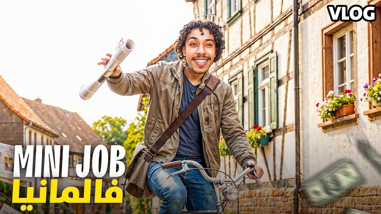 أنا كيفاش بديت نوزّع الجرايد ف ألمانيا 🇩🇪🗞️ وقدّرت نطلع مدخول إضافي! 💸🔥