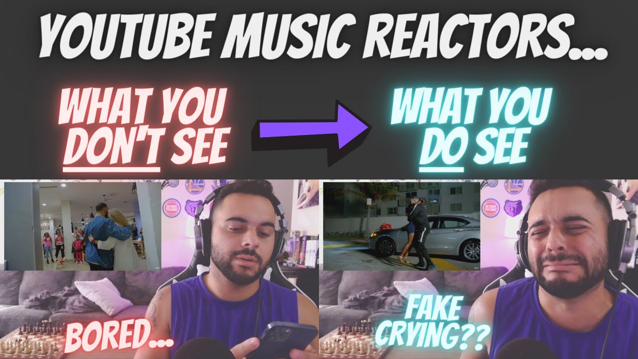 When Music Reaction Channels ARE FAKE!