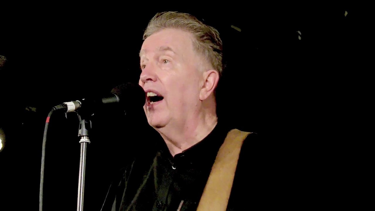 Tom Robinson performs Glad To Be Gay at the 100 Club, London, 25 October 2017