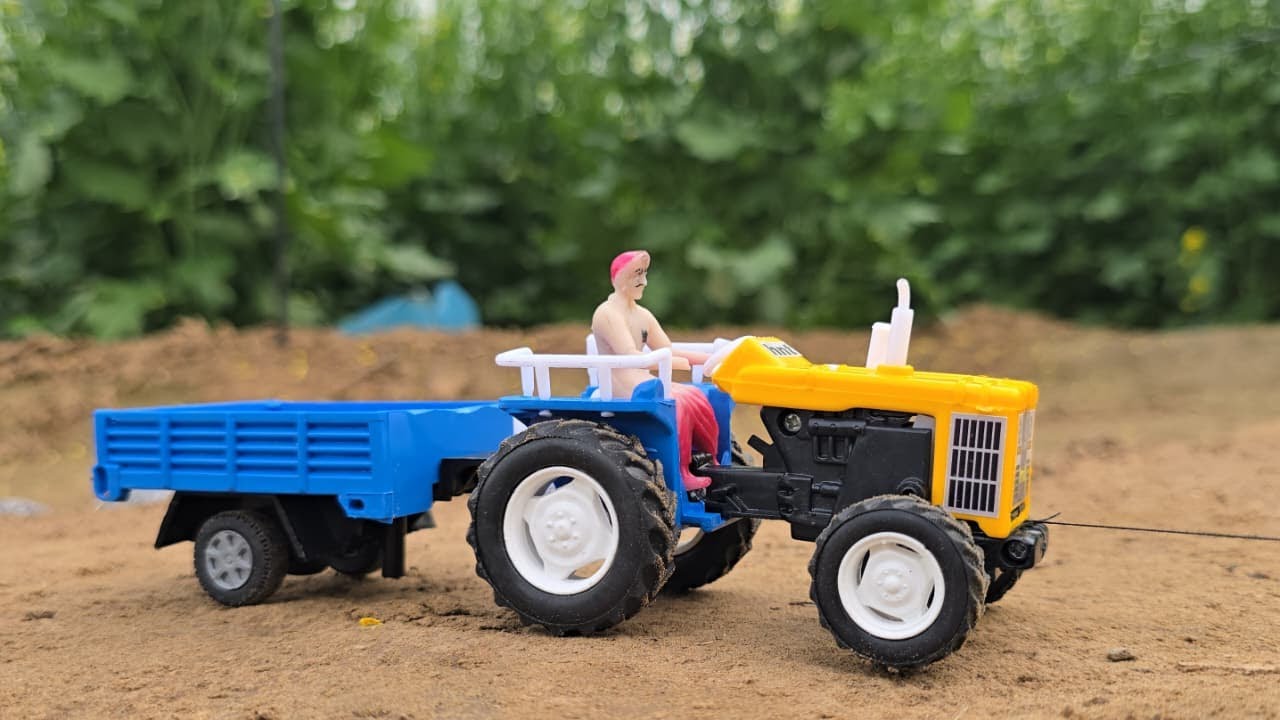 JCB 5cx fully loading river sand Tata 4823 truck | Gadi wala JCB | Toys JCB and truck Cartoon 3dx