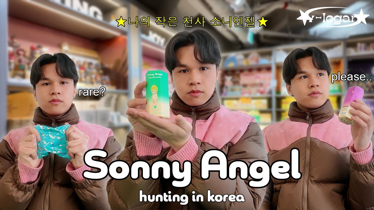 sonny angel hunting in south korea! (ft. a rare one?)