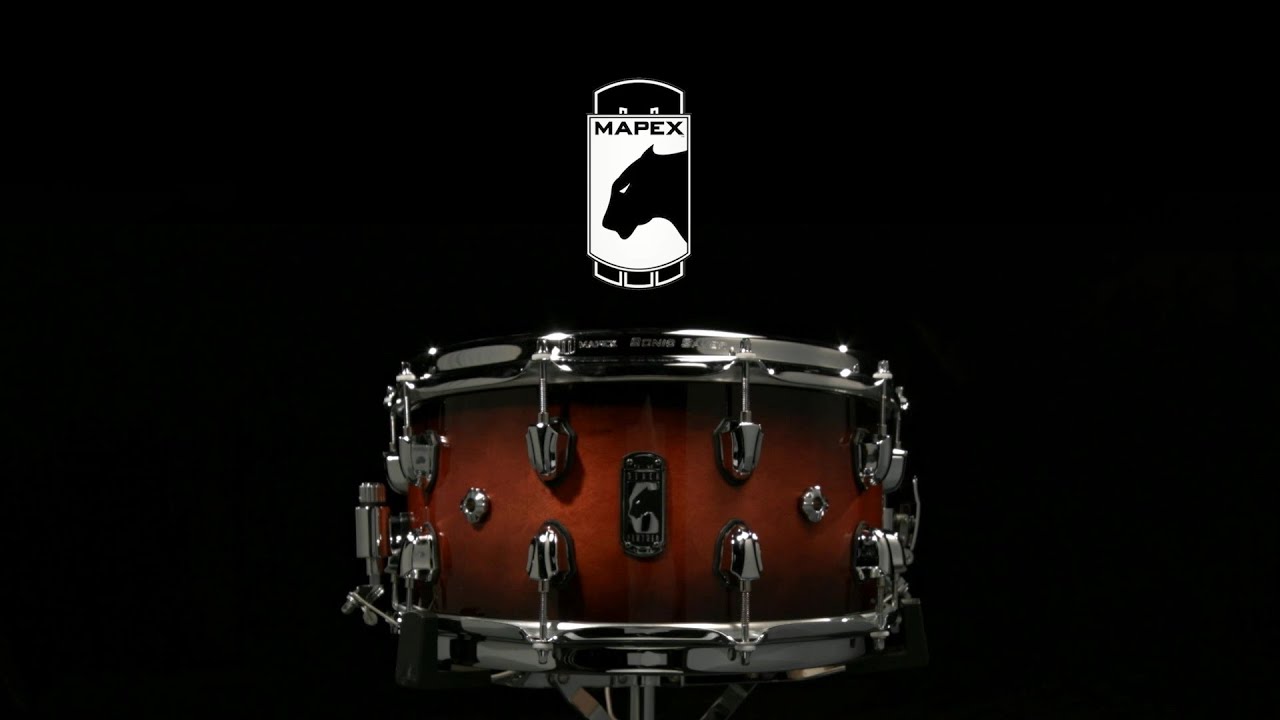 Mapex Black Panther 'Solidus' 14 x 7'' 11-Ply Maple Snare Drum | Gear4music demo