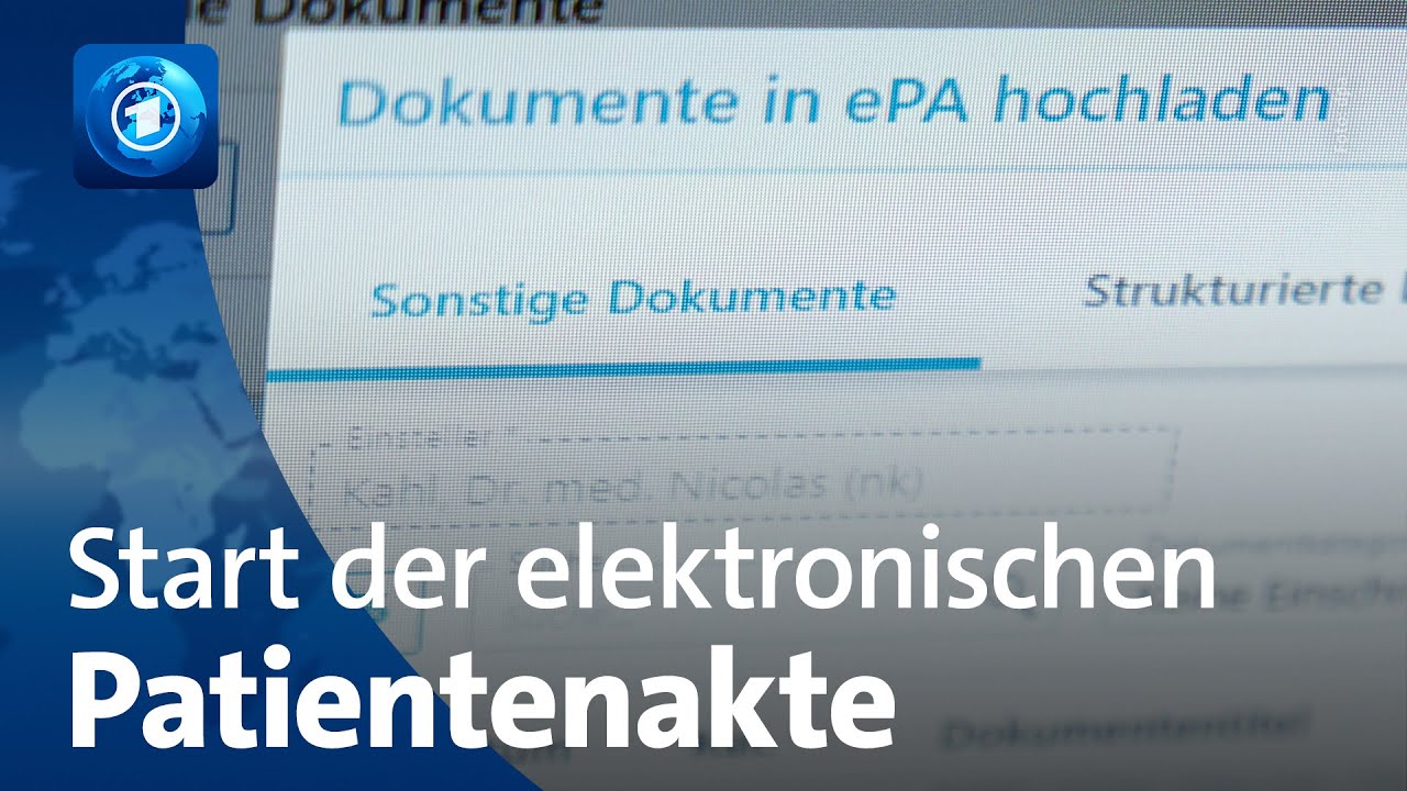 Start der elektronischen Patientenakte (ePA)