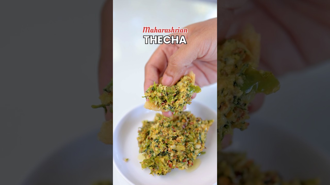 Chutney&rsquo;s of India Ep 4: Maharashtrian Thecha Recipe #shorts #thecharecipe #maharashtra  #spicy