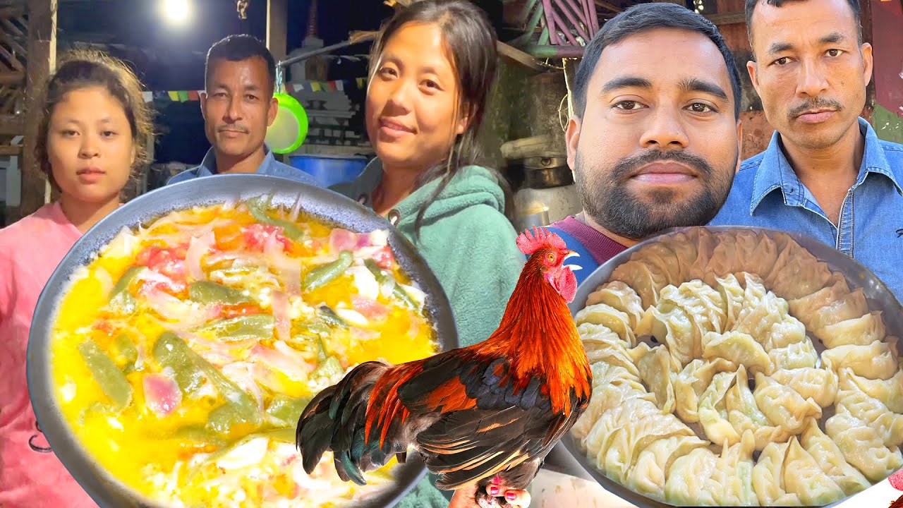 North Bengal famous Momo Recipe, Ema Datshi & Chicken Curry | উত্তরবঙ্গের মোমো সাথে পাহাড়ি মুরগি