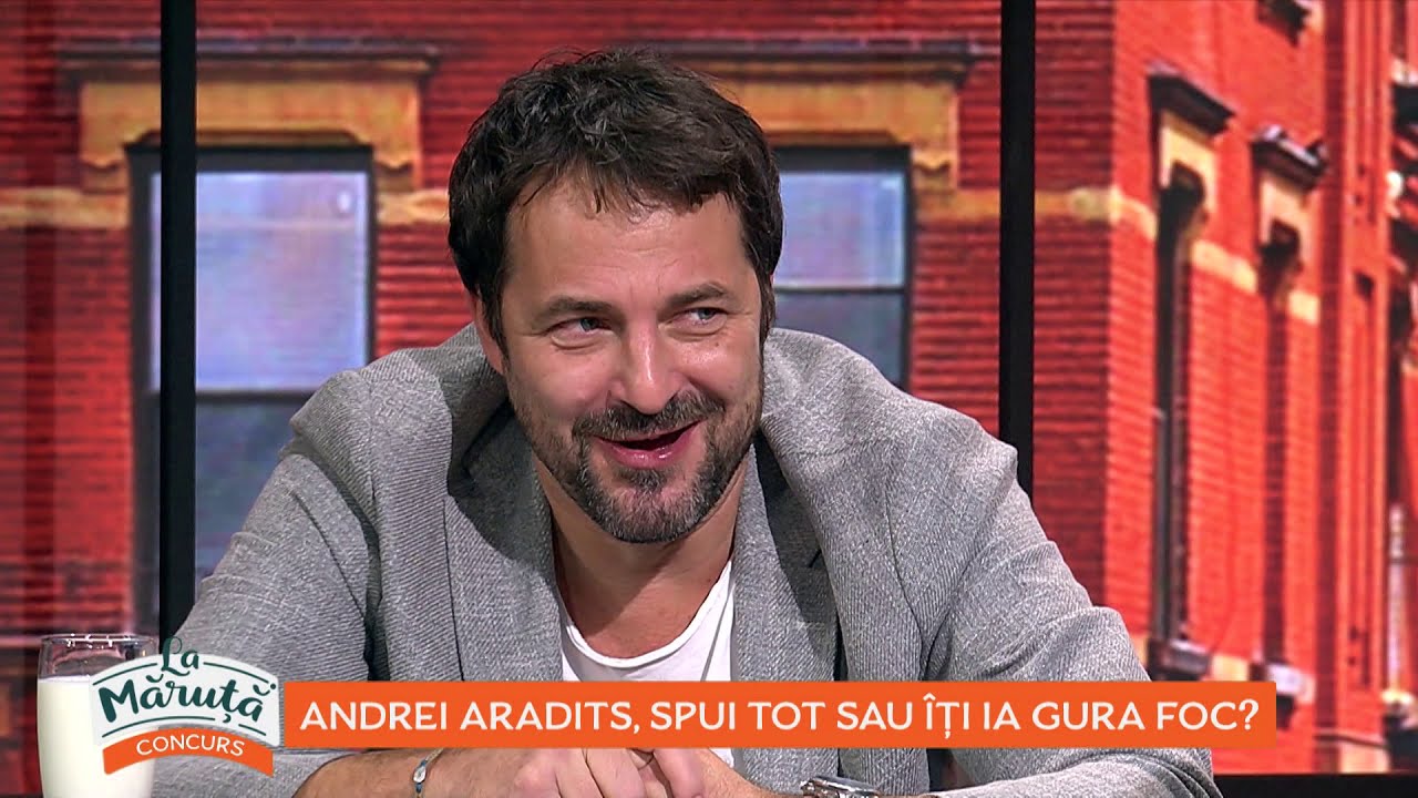 Andrei Aradits, spui tot sau îți ia gura foc?